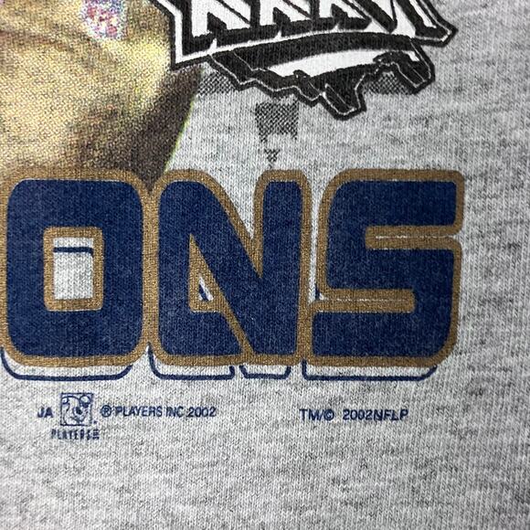 Vintage 2002 St. Louis Rams Kurt Warner NFL Player T-shirt - Picture 5 of 10